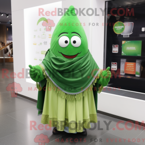 Cucumber mascot costume...
