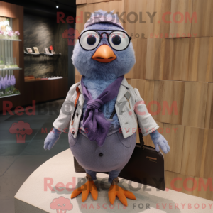 Lavender Quail mascot...