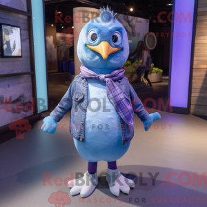 Lavender Quail mascot...