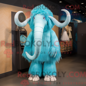 Figura de máscara de mamute...