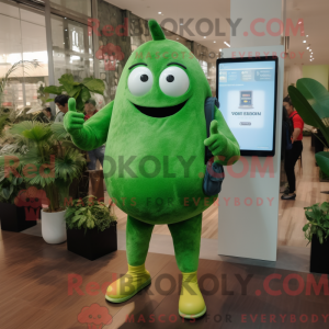 Forest Green Mango mascot...