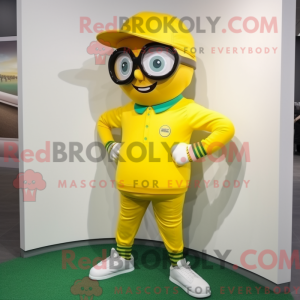 Yellow Wrist Watch mascot...