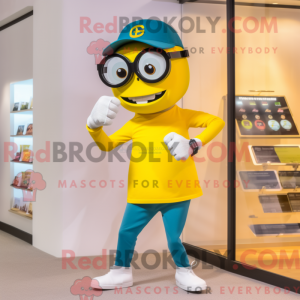 Yellow Wrist Watch mascot...