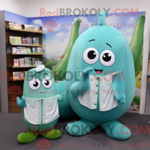 Postava maskota Teal...