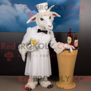 White Boer Goat mascot...