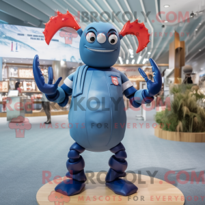 Navy Lobster Bisque mascot...