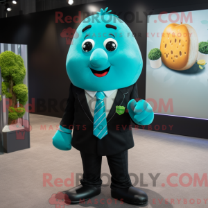 Cyan Potato Maskottchen...