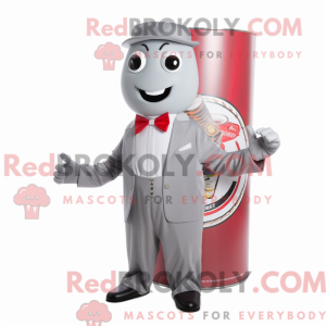 Gray Soda Can mascot...