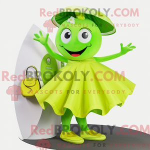 Costume de mascotte Lime...