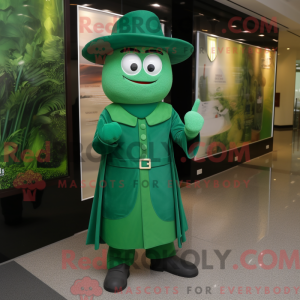 Costume mascotte de Green...