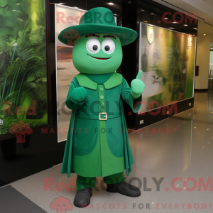 Green Momentum mascot...