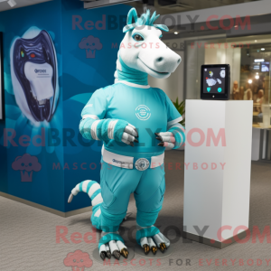 Turquoise Quagga mascot...