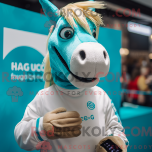 Turquoise Quagga mascot...