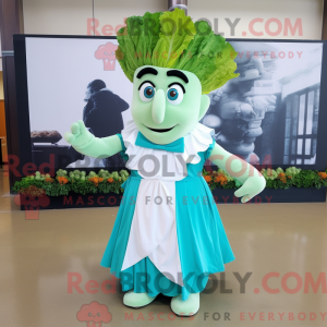 Turkis Caesar Salat maskot...