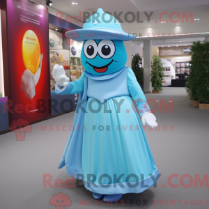 Sky Blue Gyro mascot...