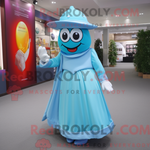 Sky Blue Gyro maskot...