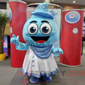 Sky Blue Gyro mascot...