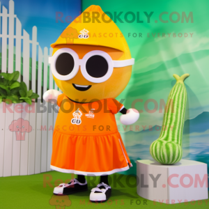 Disfraz de mascota Orange...