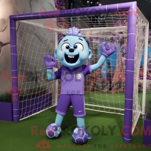 Lavender Soccer Goal...