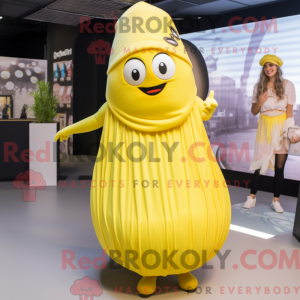 Lemon Yellow Gyro mascot...
