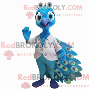Maska Sky Blue Peacock...