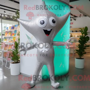 Sølv sjøstjerne maskot...