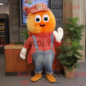 Orange Raspberry mascot...