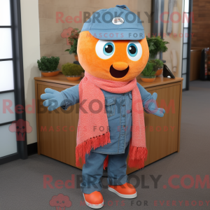 Orange Raspberry mascot...