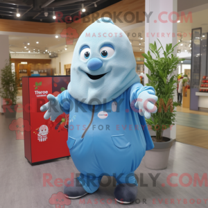 Disfraz de mascota Sky Blue...