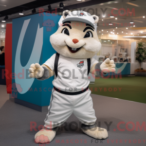 White Chipmunk mascot...