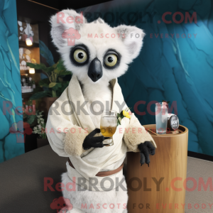 Krem Lemur maskot...