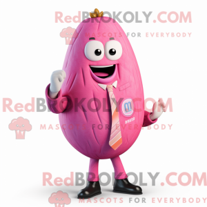 Pink Onion mascot costume...