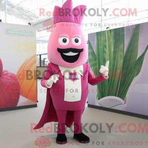 Pink Onion maskot kostume...