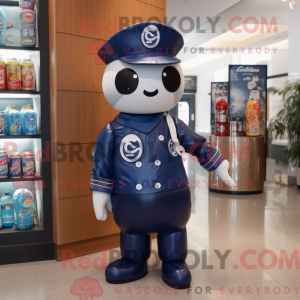 Navy Soda Can mascot...