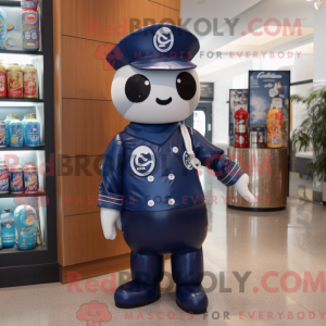 Navy Soda Can maskot...