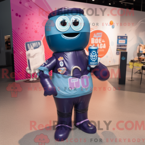Navy Soda Can mascot...