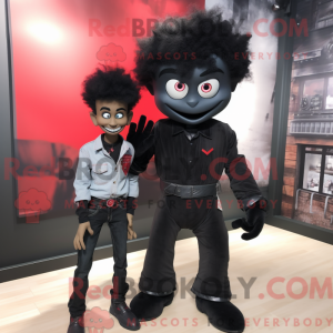 Black Vampire mascot...