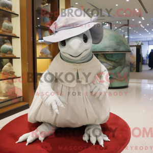White Sea Turtle mascot...