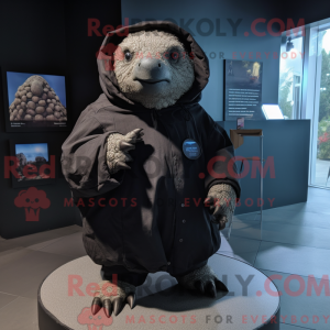 Black Glyptodon mascot...