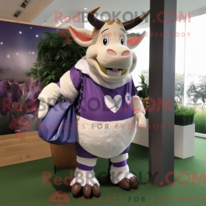 Lavender Zebu Maskottchen...