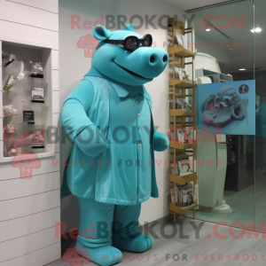 Cyan Hippopotamus...