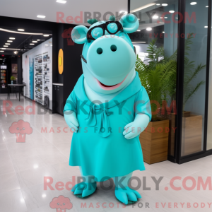 Cyan Hippopotamus...