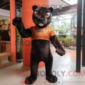 Rust Panther maskot kostume...