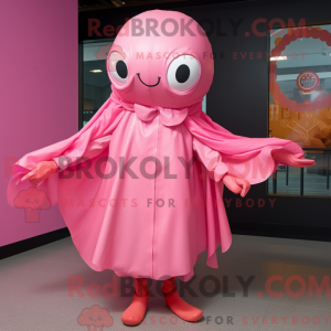 Pink Fried Calamari mascot...