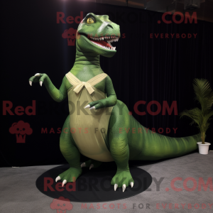 Olive T Rex mascot costume...