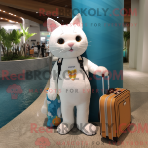 Maskotka White Cat jest...