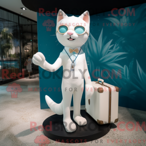 Maskotka White Cat jest...