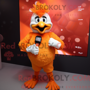 Maskottchenkostüm Orange...