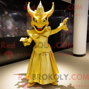 Goldener Teufel als...