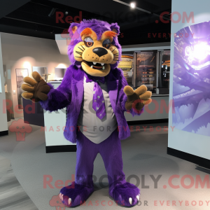 Purple Saber-Toothed Tiger...